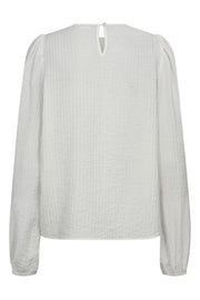Shina Pintuck Blouse 35921 | Off white | Bluse fra Co'couture