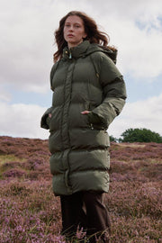 Lucette Pufferjacke | Olive | Jacke von Neo Noir