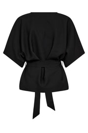 Rikala Miley Blouse | Black | Bluse fra Mos Mosh