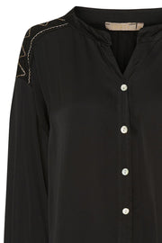 Elina Shirt 80320 | Black | Skjorte fra Marta du Chateau