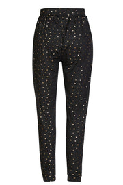 Alma Pants | Black Gold Heart | Bukser fra Liberté