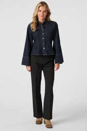 Rosa Denim Shirt | Dark Blue | Skjorte fra Neo Noir