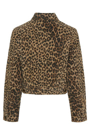 Adna Jeans Jacket | Leopard | Jakke fra Marta du Chateau