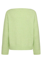 Boady Pullover 205237 | Shadow Lime Melange | Strik fra Freequent