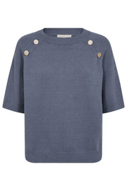 Alpi Pullover 206650 | Vintage Indigo | Strik fra Freequent
