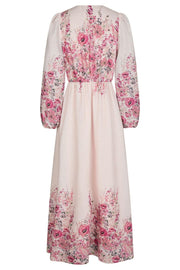 Silfi Flower Print Dress | Rose | Kjole fra Neo Noir