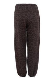Dea Sweat Pant | Dark Leopard | Bukser fra Black Colour
