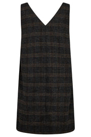 Valerie Spencer V-Dress 36523 | Dark Grey | Kjole fra Co'couture