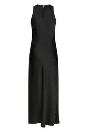 Celinie Heavy Sateen Dress | Black | Kjole fra Neo Noir