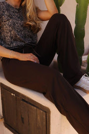 Alma Wide Pants | Mocca | Bukser fra Liberté