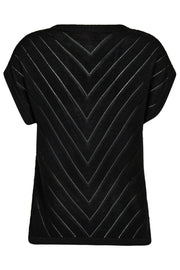 Elina Pullover 206109 | Black | Strik fra Freequent