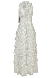 Marli Dot Dress | White | Kjole fra Neo Noir