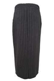Chicago Skirt 40545 | Grey Stripe | Nederdel fra Black Colour