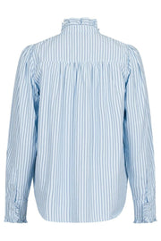 Justine Stripe Shirt | Light Blue | Skjorte fra Neo Noir