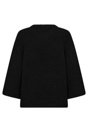 Grslulu Pullover 205507 | Black | Strik fra Freequent