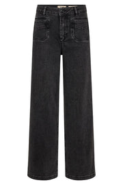 Colette Deluxe Jeans 34' | Grey | Jeans fra Mos Mosh