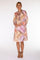 Madonna knee dress | CoralPrint | Kjole fra Gustav