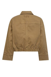 Mint Melo Jacket | True Camel | Jakke fra Mos Mosh