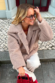 Lamby Jacket 204171 | Simply Taupe | Jakke fra Freequent