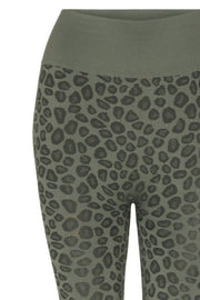 Gepard legging | Olive | Leggings fra Tim & Simonsen