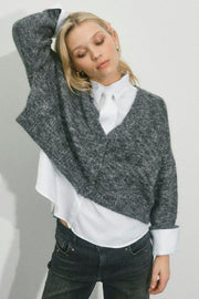 Ayen Stripe Shirt | White | Skjorte fra Mos Mosh