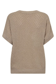 Ani Pullover | Simply Taupe Mel. | Strik fra Freequent