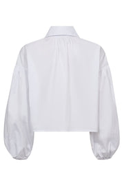 CottonCC Crisp Crystal Shirt | White | Skjorte fra Co' Couture