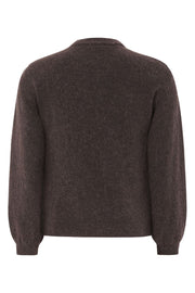 SRAllison Knit | Chocolate Plum Melange | Strik fra Soft Rebels