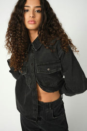 HNice Drapy Shirt  | Black | Skjorte fra HEYANNO