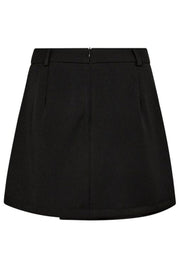 Luna Pocket Pleat Mini Skirt 34223 | Black | Nederdel fra Co'couture