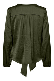 Dove Blouse 207579 | Kombu Green | Bluse fra Freequent