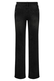 Marlena Shimmer Jeans Regular | Black | Jeans fra Mos Mosh