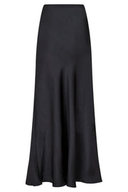 Vicky Heavy Sateen Skirt 159588 | Black | Nederdel fra Neo Noir