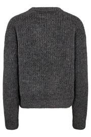 Fro Bow Pullover | Dark Grey | Strik fra Liberté