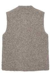 Jump Waistcoat 206808 | Desert Taupe Melange | Jakke fra Freequent