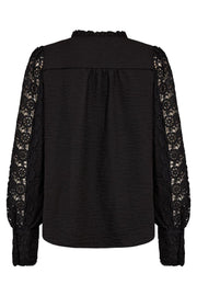 Essa Blouse 205567 | Black | Bluse fra Freequent