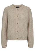 Fro O Neck Cardigan | Elfenbein | Strickmode von Liberté
