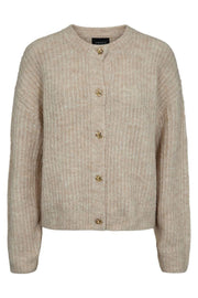 Fro O Neck Cardigan | Ivory | Strik fra Liberté