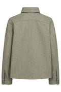 Yanna Jacke 205308 | Dunkelgrünes Mehl. | Oberbekleidung von Freequent