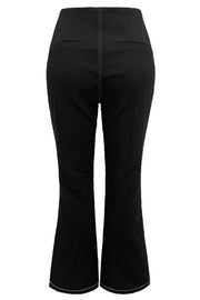 Asta Flair Pant | Black Denim | Bukser fra Liberté