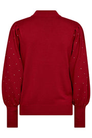 Dotka Pullover 205096 | Chili Pepper | Strik fra Freequent