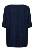 Lora Ss Blouse | Blå | Bluse fra French Laundry – nedsat