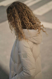 Ollie Terma Long Coat | Glacier Gray | Jakke fra Mos Mosh