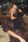 Sophie Sequin Balloon Jacket 30371 | Dark Brown | Jakke fra Co'couture