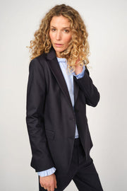 Mary Night Blazer | Navy | Blazer fra Mos Mosh