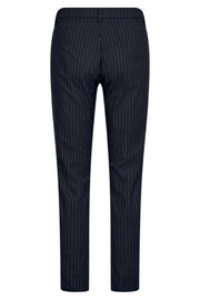 Rex Pants 207018 | Salute W. Gray Pinstripe | Bukser fra Freequent