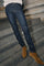 Vice Deluxe Jeans 34' | Dark Blue | Jeans fra Mos Mosh