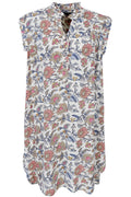 Luna Flare Dress | White Breeze | Kjole fra Black Colour