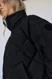 Ahla Down Jacket  | Black | Jakke fra Mos Mosh