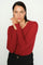 Elaine O-LS Seamless Tee | Rhythmic Red | T-shirt fra Mos Mosh